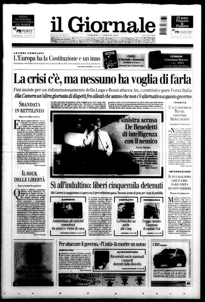 Il giornale : quotidiano del mattino